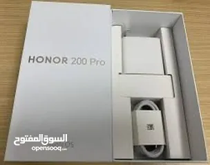  4 Honor 200 pro (512GB/256GB) جديد  كفالة الوكيل