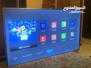  2 شاشة TCL بحالة الوكالة 65 بوصة 290دينار