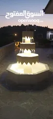  8 نوافير وشلالات جميع انواع الحجر البناء والديكوارات الستفسار الاتصال على الرقم وعلى واتس اب 077272750