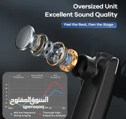 4 سماعة بلوتوث ذكية – بطارية 20 ساعة وعزل ضجيج