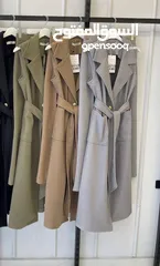  1 طقم شتوي صوف ناعم – موديل راقي – ألوان متعددة