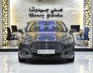 3 Ford Fusion SE ( 2016 Model ) in Grey Color GCC Specs