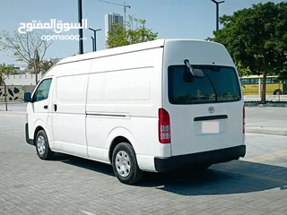  7 TOYOTA HIACE HIGHROOF CARGO MODEL 2016