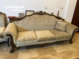  1 طقمين كنبات فاخر ( بيعة مستعجلة )