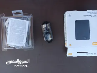  5 هارديسك خارجي wd جديد بكرتونته