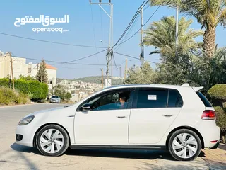  1 Golf Mk6 فحص نخب حتى بلاطات ساغ خاليه من الحوادث عداد قليل حبة مميزة التفاوض وارد والتقسيط وارد جني