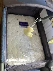 3 سرير اطفال مع فرشه