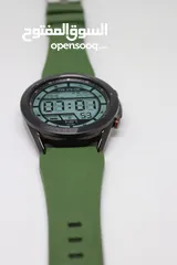  20 SAMSUNG GALAXY WATCH 3 SIZE 45MM WITH ARMY GREEN RUBBER BAND