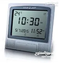 2 ساعة الفجر الإسلامية الاصلية إلكترونية رقمية موديل منوعة