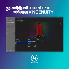  4 مايكروفون احترافي - جديد -  HyperX Quadcast 2 هايبر اكس كواد كاست 2