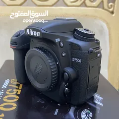  20 كاميرة نيكون D7500 جديدة غير مستعمله نهائي