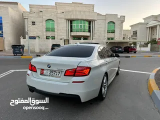  13 للبيع BMW 528 الموتر خليجي ((كيت M كااامل وكالة ))  موديل 2015