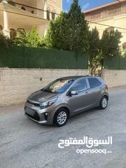  1 كيا بيكانتو موديل وترخيص 2019 بحالة ممتازة