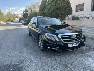  6 مرسيدس S400h موديل 2016 AMG بودي كيت وارد وكاله فل كامل فحص كامل