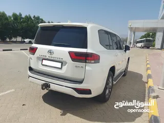  12 DHS 248000/= 2022 LAND CRUISR GX4 3.5 L TURBO GCC ( خليجي تحت الضمان الفطيم ماشي فقط 16000 كم )