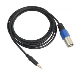  2 كيبل ميكروفون XLR Male To 3.35mm Microphone Cable 3M