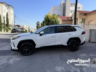  3 تويوتا راف فور 2023 SE جمرك اليوم فحص كامل عداد قليل بطارية ليثيوم4/4