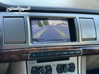  25 JAGUAR XF 2014 Full option وارد الوكالة / صيانة الوكالة قاطعة مسافة 100 الف كم