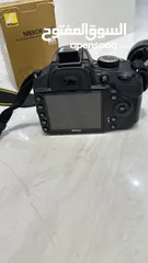  4 Nikon camera (d3200)  كاميرا نايكون مع عدستين