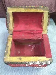  8 صندوق قديم تراثي مطعم نحاس