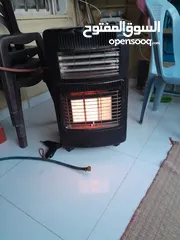  1 صوبه غاز  مع كهرباء نوعها كونتي معها بربيشها والساعه