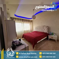  7 شقه مميزه مفروشه بالكامل مع اطلاله وتهويه ممتازه