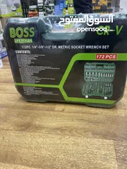  2 Boss Tool Set 172 pc - مجموعة أدوات بوس 172 قطعة