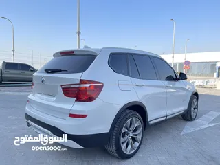  5 BMW X3 2017 GCC Space XDrive V4 Full Option Very Clean 177,000 KM