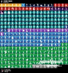  3 حساب فورت نايت اكثر من 300 سكن