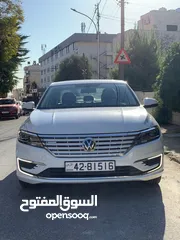  20 ‏Volkswagen E-Lavida 2019  فل كامال مع فتحه فحص كامل بحاله الوكاله ‏  اي لافيدا Fully Electri
