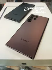  3 Samsung S22 Ultra 5G  بحالة الوكاااله مش مصلح ابدا  للبيع بسعر مميييز جدا