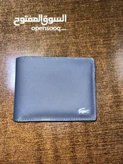  1 Lacoste navy blue wallet