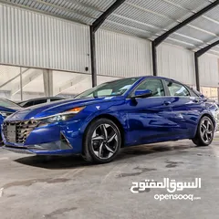  8 2022 HYNDAI ELANTRA HYBRID LIMITED وارد امريكي