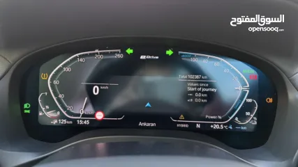  26 BMW x3 30e ترخيص   محرك 2000 هايبرد plug in/يقطع على الشحنه 30 كيلو متر  293 حصان