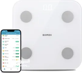  5 ميزان ذكي ممكن ربطه بالهاتف BOMIDI التابعة ميزان ذكي من BOMIDIلشركة شاومي