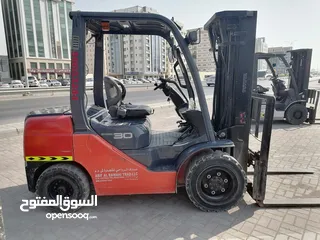  14 FORKLIFTS FOR RENT