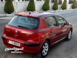  23 بيجو نيو 307 موديل 2007