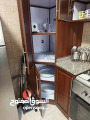  25 متوفره بعد 9 ثمانيه شقه مفروشه سوبر في الجبيهه  في حي هادء . 3 غرف. للايجار  اسيوعي. شهريي وسنوي