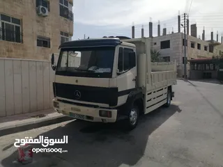  6 قلاب مرسيدس 817 للبيع فحص كامل موديل 94 ماتور 20 اسود انتر كولر محور 370