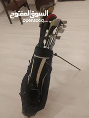  7 Full Golf kit with 5 Drivers, 5 Irons, 1 Putter and Bag