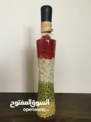  10 Elegant Decorative Vegetable Bottles - زجاجات زينة أنيقة بالخضار