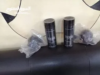  8 الياف بناء الشعر و اخفاء الصلع من توبيك الامريكي الحل الاسرع لتعبئة فراغات الشعر بودرة الالياف للصلع