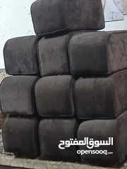  2 ركايات قعدات عربيه لديوانيات والجلسات العربيه لون بني عددهم 10 الركايات جداد وبحاله ممتازه