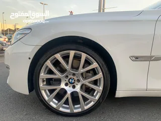  5 BMW 750 Li_TWIN POWER TERBO _GCC_2015_Excellent Condition _Full option