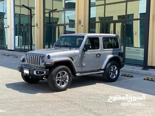  2 Jeep Wrangler Sahara 2021 (Silver)