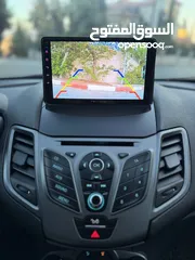  15 ‏Ford Fiesta 2017 ، اوتوماتيكك ،  مطور 1600 ،، فحص ممتاز تخلو من الحوادث او الضربات اغلبها بوية شركة