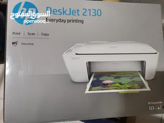  1 طابعة وسكنر  HP  استخدام مرات بسيطه