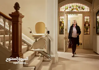  1 مصعد الدرج الانجليزي Acorn Stairlift