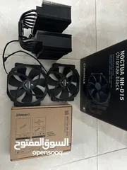  2 noctua nh-d15 chromax black