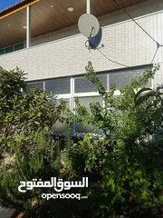  1 شاهد هذا الاعلان على طابو  منزل مستقل طابقين نظام أمريكي للبيع مع قطعة أرض مشجره مفروزه بقوشان مستقل